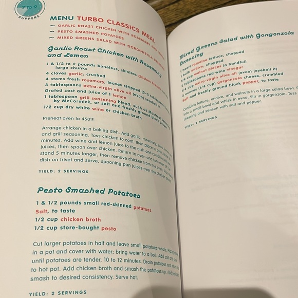 Rachel Ray Cooking 'Round the Clock Food Network cookbook softcover - Picture 4 of 5